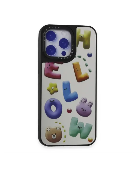 Apple İphone 15 Pro Kılıf Mirror Desenli Kapak - Mirror - 15