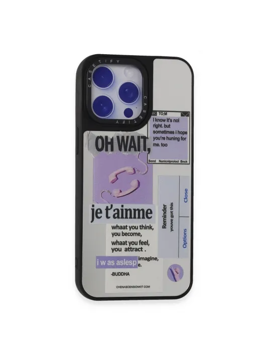 Apple İphone 15 Pro Kılıf Mirror Desenli Kapak - Mirror - 4