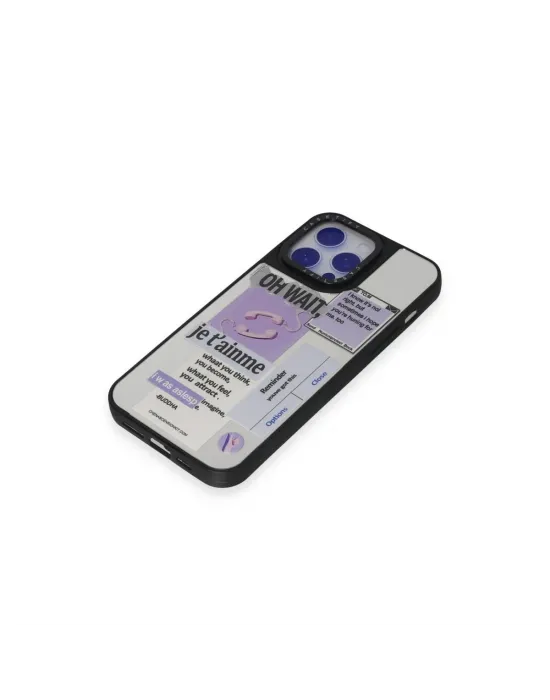 Apple İphone 15 Pro Kılıf Mirror Desenli Kapak - Mirror - 4