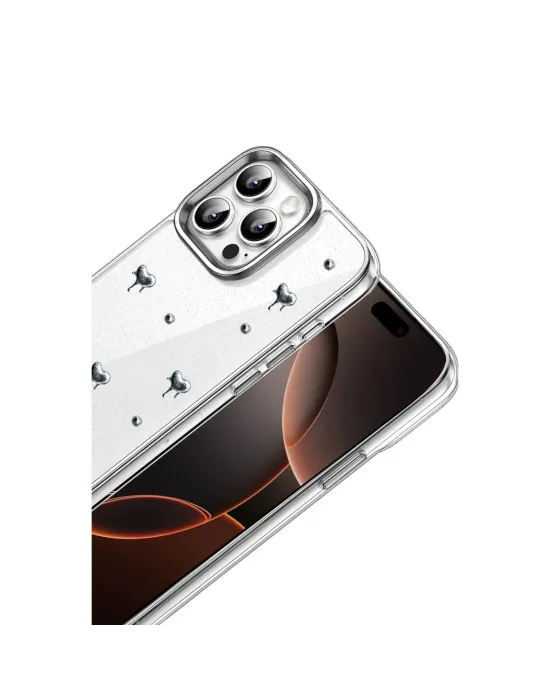 Apple İphone 15 Pro Max Fiyonk Desenli Kapak - Desen 1