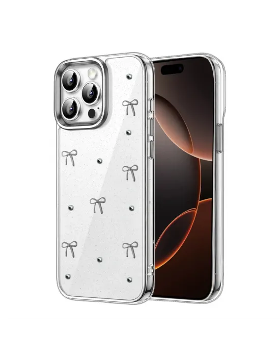 Apple İphone 15 Pro Max Fiyonk Desenli Kapak - Desen 5