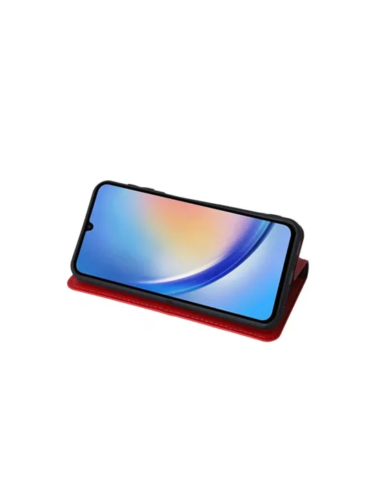 Apple İphone 15 Trend S Plus Kapaklı Kılıf - Lacivert