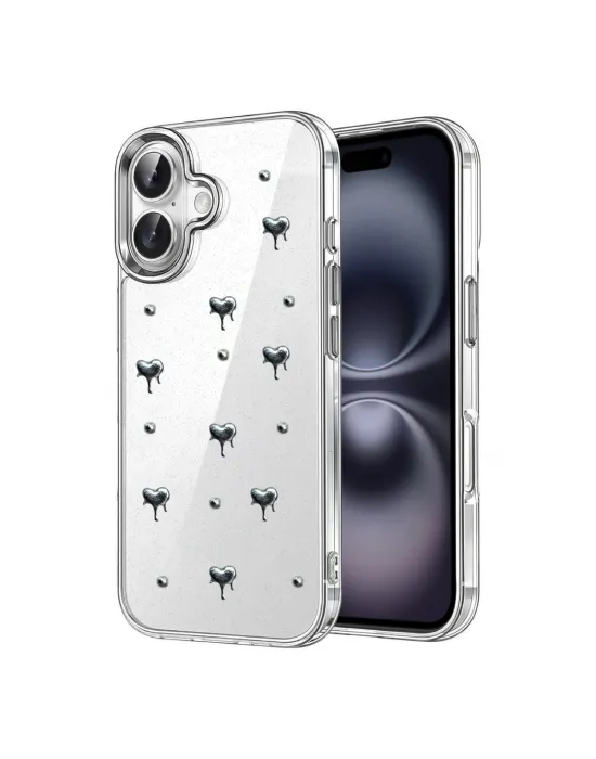 Apple İphone 16 Fiyonk Desenli Kapak - Desen 1