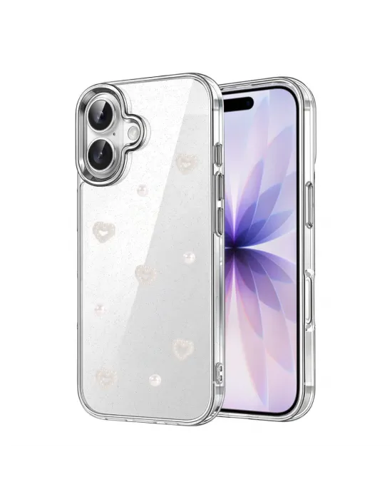 Apple İphone 16 Fiyonk Desenli Kapak - Desen 10