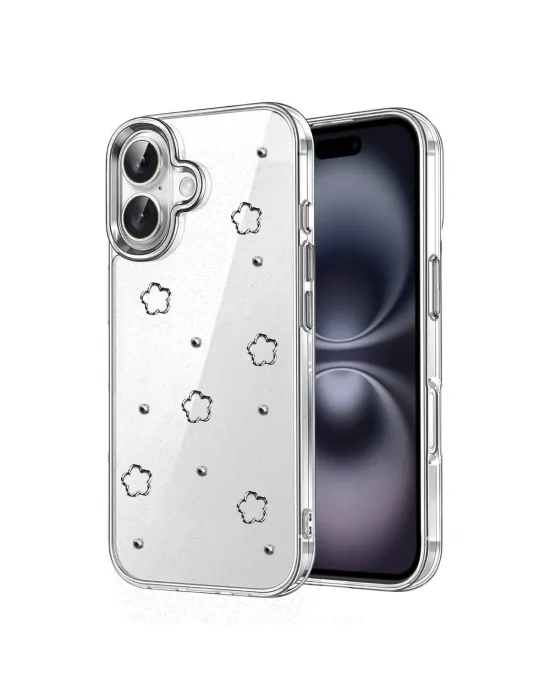 Apple İphone 16 Fiyonk Desenli Kapak - Desen 2