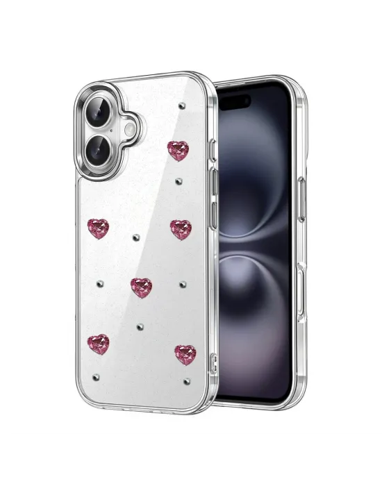 Apple İphone 16 Fiyonk Desenli Kapak - Desen 3