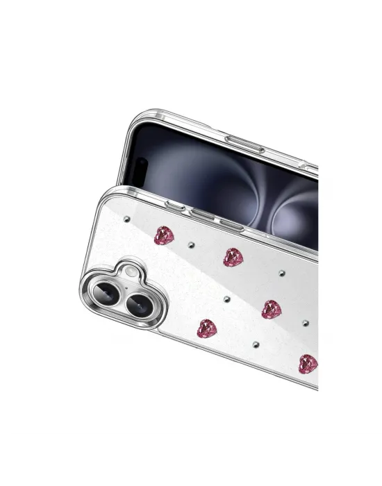 Apple İphone 16 Fiyonk Desenli Kapak - Desen 3