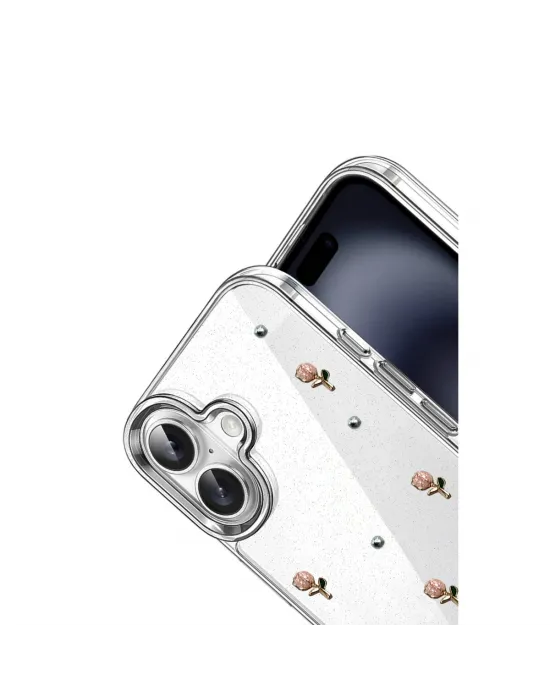 Apple İphone 16 Fiyonk Desenli Kapak - Desen 6