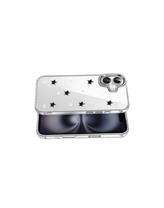 Apple İphone 16 Fiyonk Desenli Kapak - Desen 7