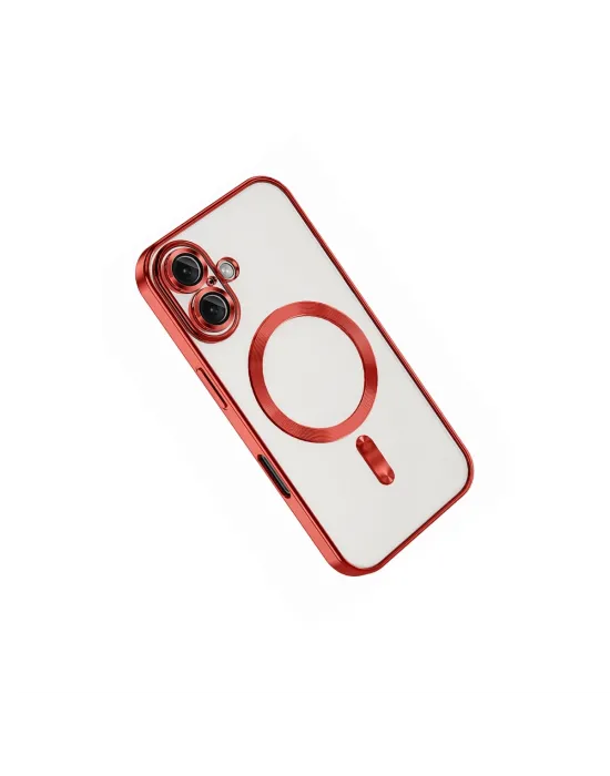 Apple İphone 16 Kılıf Kross Magneticsafe Kapak - Kırmızı