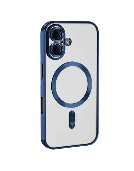 Apple İphone 16 Kılıf Kross Magneticsafe Kapak - Lacivert