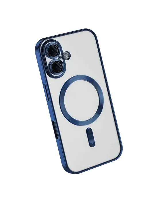 Apple İphone 16 Kılıf Kross Magneticsafe Kapak - Lacivert