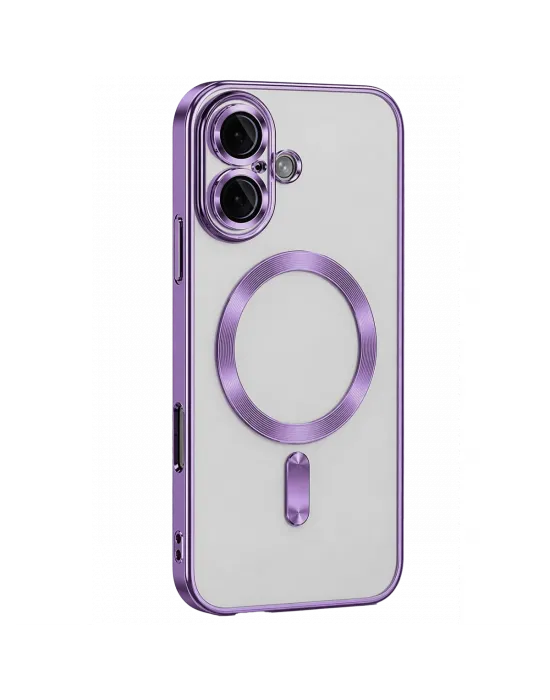Apple İphone 16 Kılıf Kross Magneticsafe Kapak - Mor