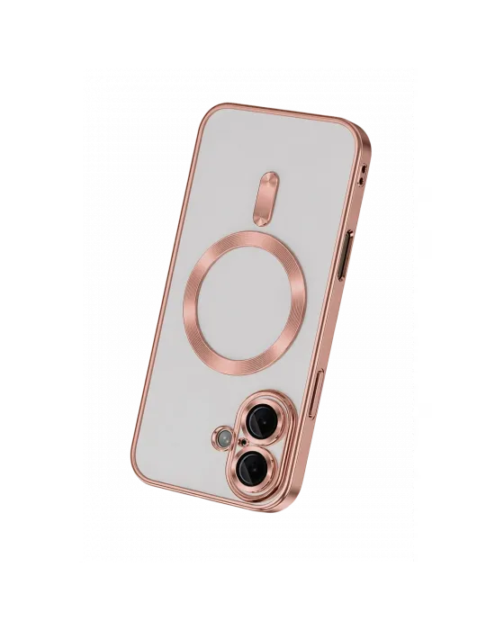Apple İphone 16 Kılıf Kross Magneticsafe Kapak - Rose