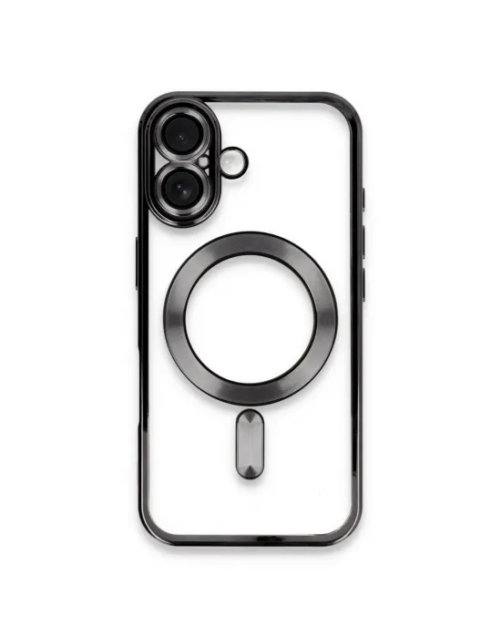 Apple İphone 16 Kılıf Kross Magneticsafe Kapak - Siyah