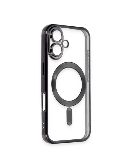 Apple İphone 16 Kılıf Kross Magneticsafe Kapak - Siyah