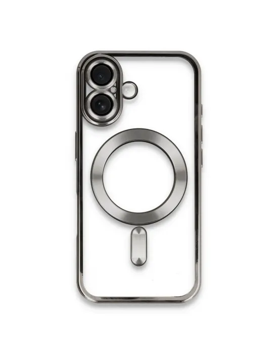 Apple İphone 16 Kılıf Kross Magneticsafe Kapak - Titan Gri