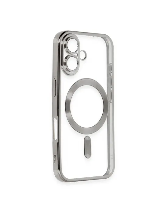 Apple İphone 16 Kılıf Kross Magneticsafe Kapak - Titan Gri