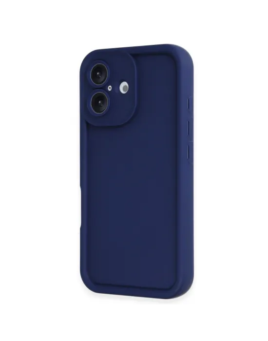 Apple İphone 16 Kılıf Viera Silikon - Lacivert