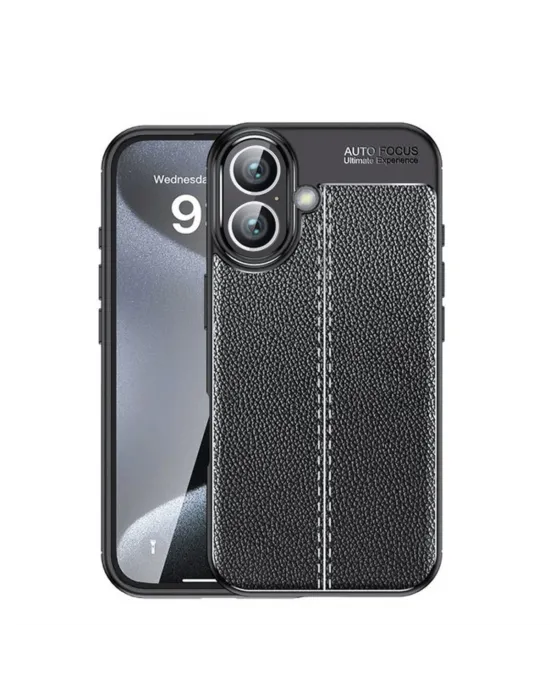 Apple İphone 16 Plus Kılıf Auto Focus Kapak - Siyah