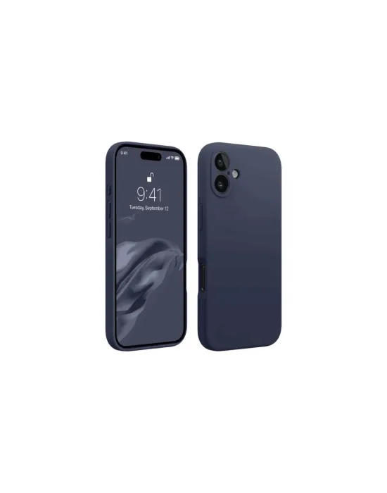 Apple İphone 16 Plus Kılıf First Silikon - Lacivert