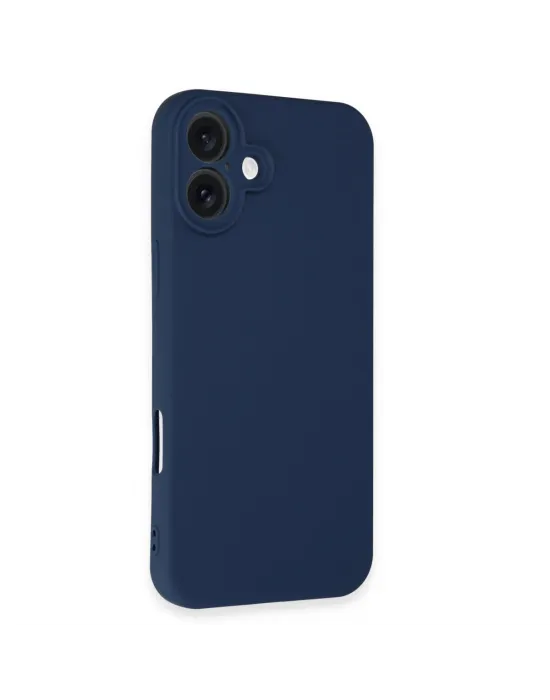 Apple İphone 16 Plus Kılıf First Silikon - Lacivert