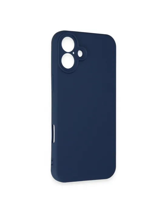 Apple İphone 16 Plus Kılıf First Silikon - Lacivert