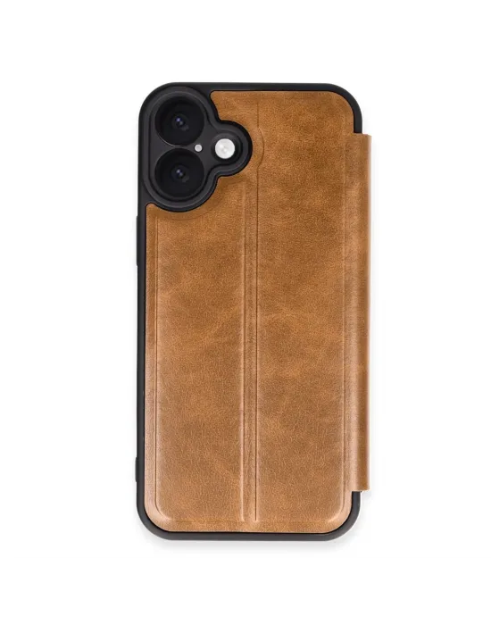 Apple İphone 16 Plus Kılıf Flip Cover - Taba
