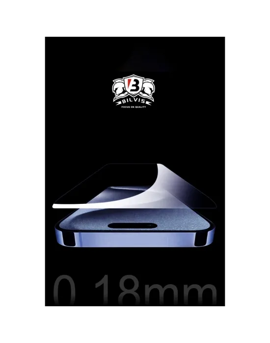 Apple İphone 16 Pro Bilvis 0.18mm Plus Cam Ekran Koruyucu