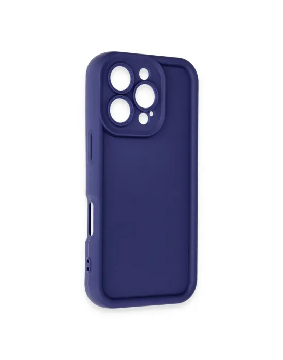 Apple İphone 16 Pro Kılıf Viera Silikon - Lacivert