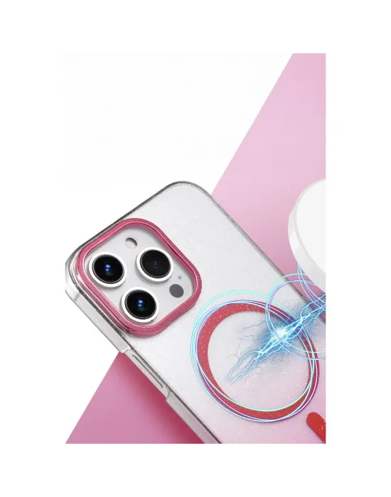 Apple İphone 16 Pro Max Glossy Magsafe Kapak - Mavi