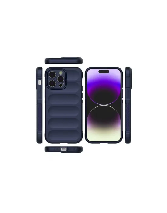 Apple İphone 16 Pro Max Kılıf Optimum Silikon - Lacivert