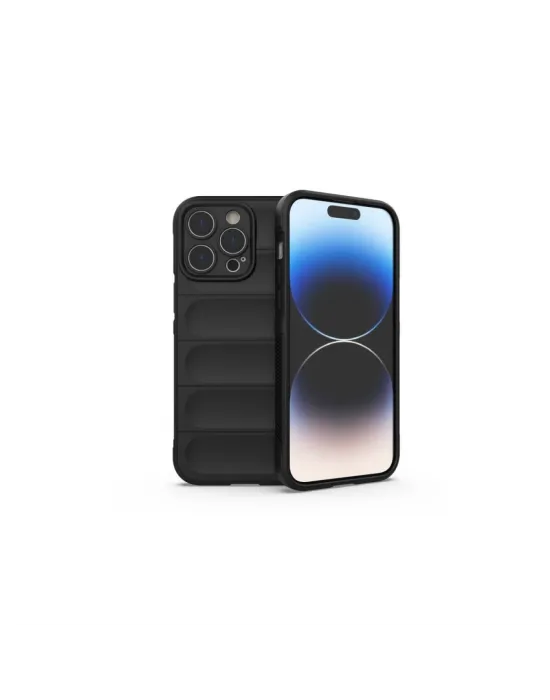 Apple İphone 16 Pro Max Kılıf Optimum Silikon - Siyah