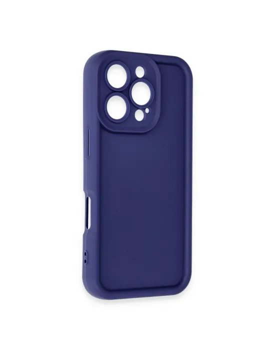 Apple İphone 16 Pro Max Kılıf Viera Silikon - Lacivert