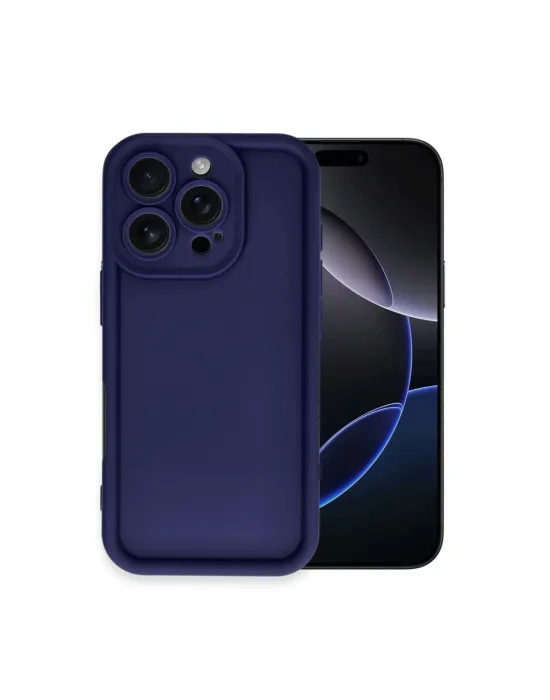 Apple İphone 16 Pro Max Kılıf Viera Silikon - Lacivert