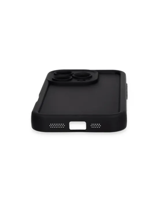 Apple İphone 16 Pro Max Kılıf Viera Silikon - Siyah