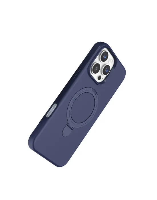 Apple İphone 16 Pro Max Regal Magsafe Standlı Kapak - Lacivert