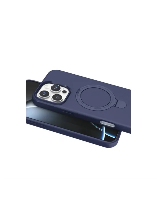 Apple İphone 16 Pro Max Regal Magsafe Standlı Kapak - Lacivert