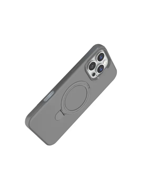Apple İphone 16 Pro Max Regal Magsafe Standlı Kapak - Titan Gri