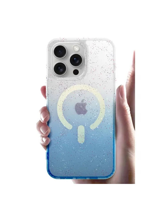 Apple İphone 16 Pummel Shiny Magsafe Kapak - Gold