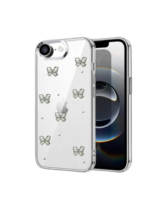 Apple İphone 16e Fiyonk Desenli Kapak - Desen 9