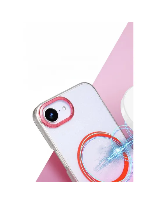 Apple İphone 16e Glossy Magsafe Kapak - Mavi
