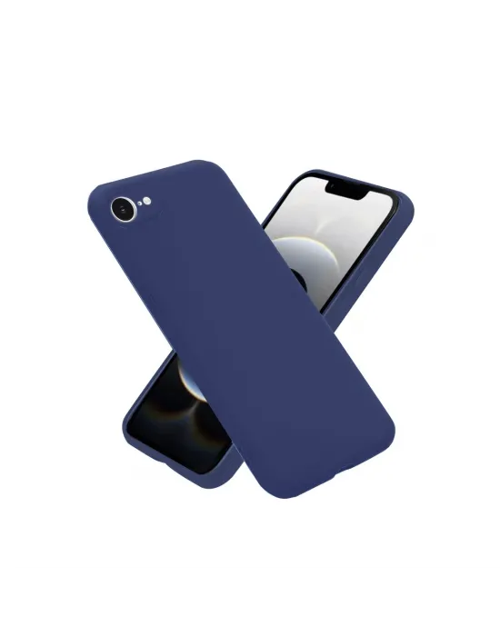 Apple İphone 16e Kılıf First Silikon - Lacivert
