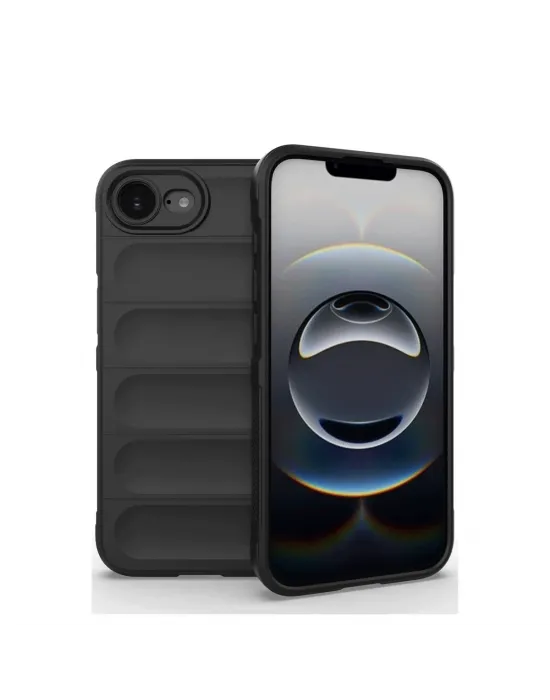 Apple İphone 16e Kılıf Optimum Silikon - Siyah