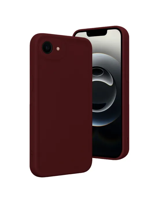 Apple İphone 16e Kılıf Viera Silikon - Bordo