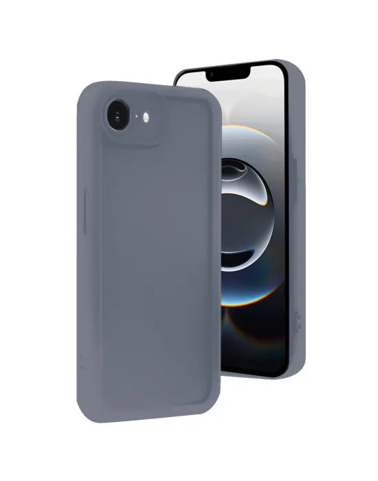 Apple İphone 16e Kılıf Viera Silikon - Gri