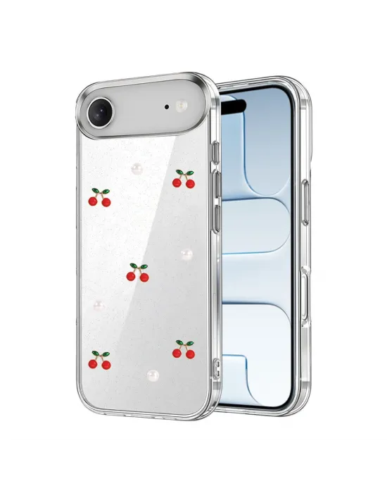 Apple İphone 17 Air Fiyonk Desenli Kapak - Desen 9