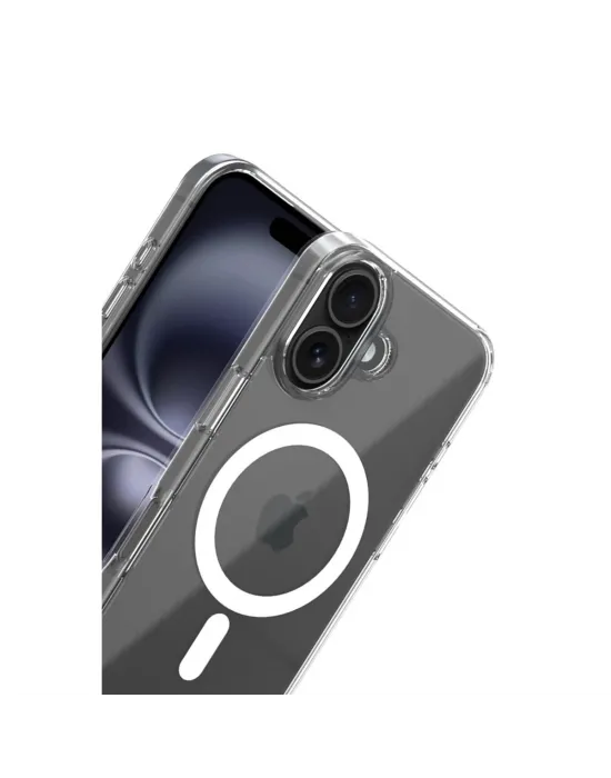 Apple İphone 17 Combo Sert Şeffaf Magsafe Kapak - Şeffaf