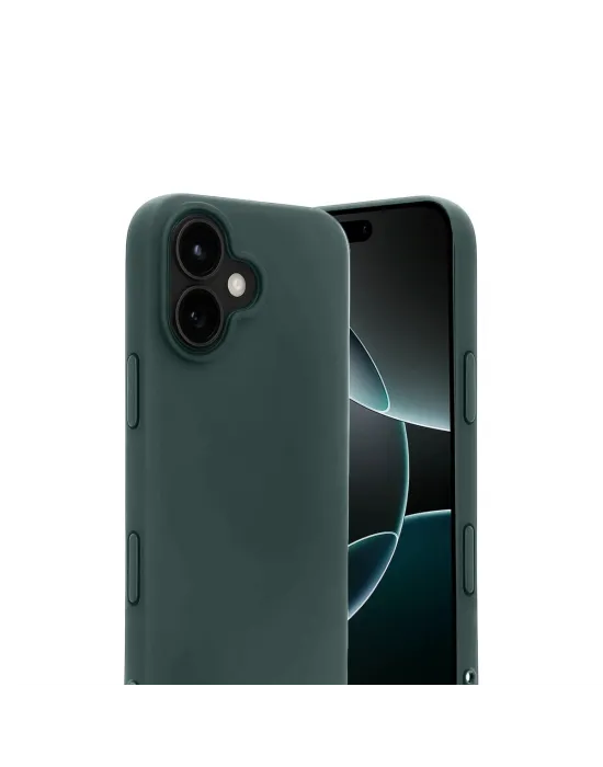 Apple İphone 17 First Silikon - Koyu Yeşil