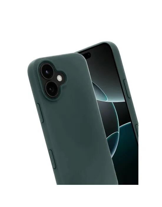 Apple İphone 17 First Silikon - Koyu Yeşil
